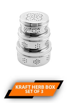 Kraft Herb Box Set Of 3